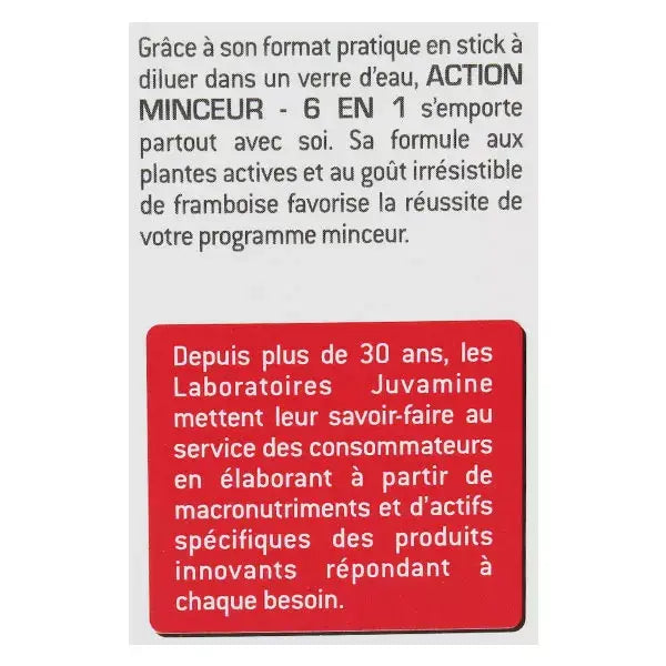 Action Minceur 6 en 1 - Juvamine