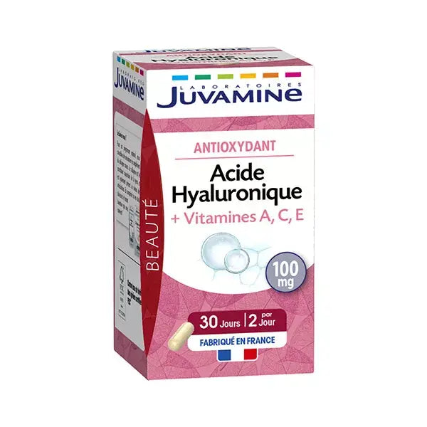 Antioxydant Acide Hyaluronique + Vitamines A,C,E - Juvamine