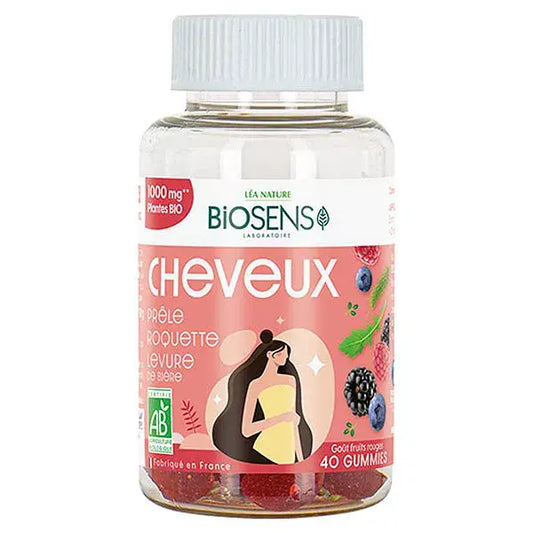 Cheveux Bio 40 Gummies - Biosens