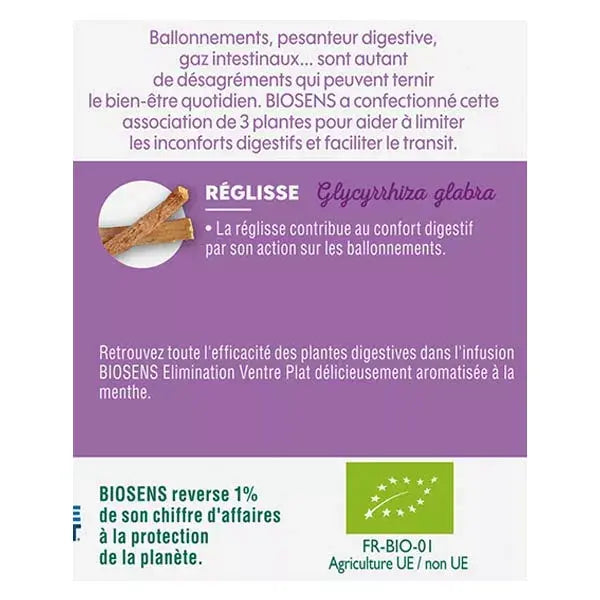 Infusion Ventre Plat Bio - Biosens