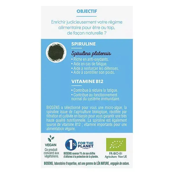 Super Spiruline - Biosens