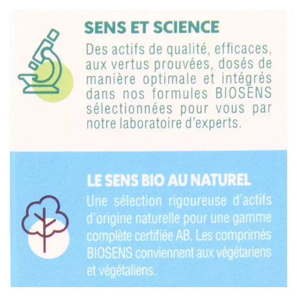 Vitamine C & Magnésium Bio - Biosens