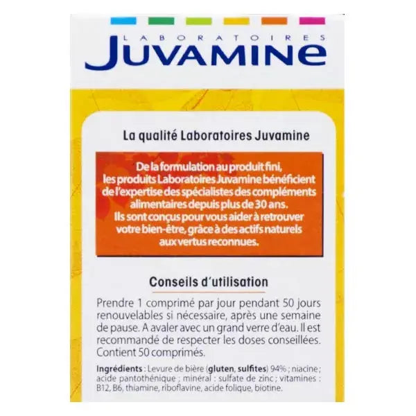 Beauté Vitalité Levure de bière 50 - Juvamine