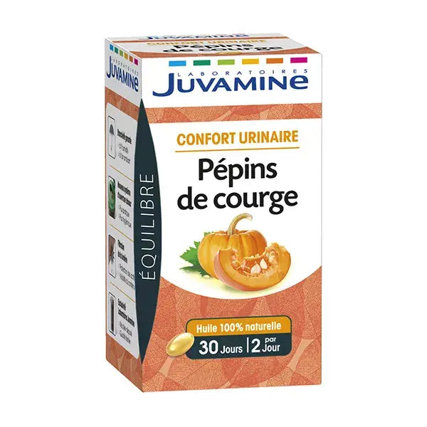 Confort Urinaire Pépins de courge - Juvamine