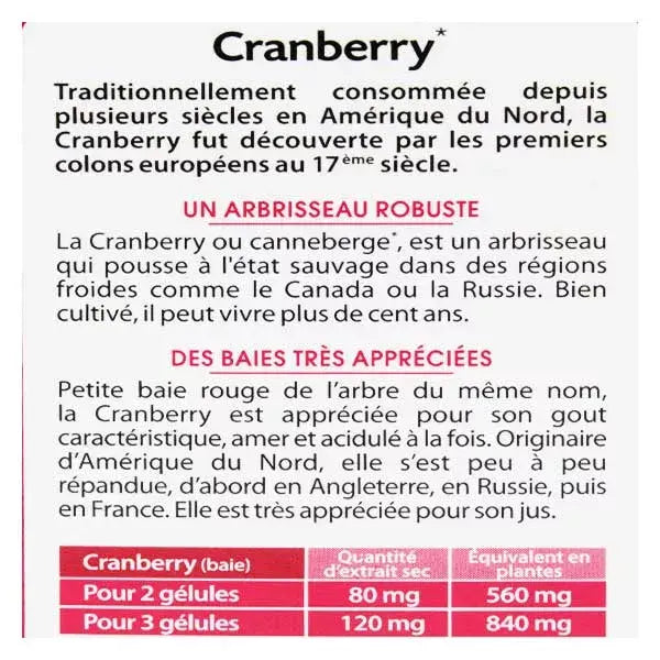 Formule Concentré Cranberry - Juvamine