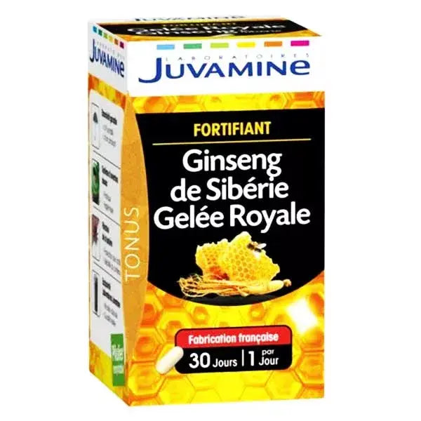 Fortifiant Ginseng de Sibérie/Gelée Royale - Juvamine