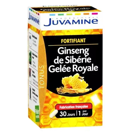 Fortifiant Ginseng de Sibérie/Gelée Royale - Juvamine