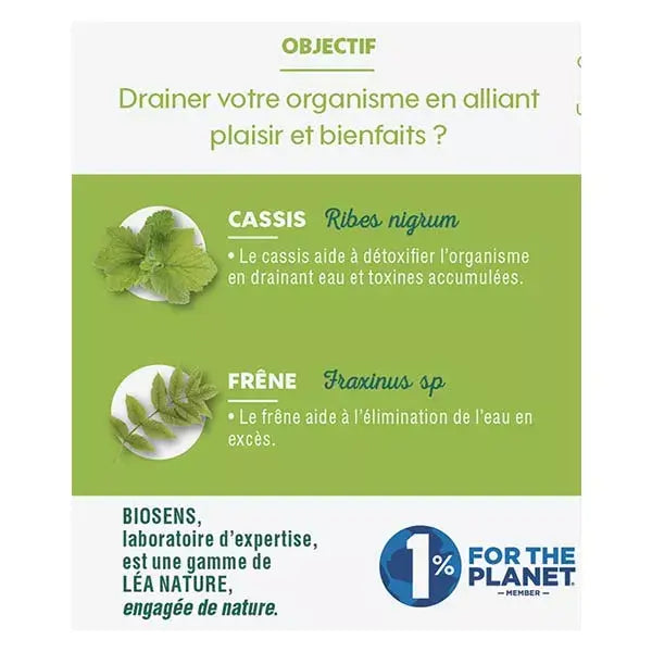 Infusion Draîneur Intense Bio - Biosens