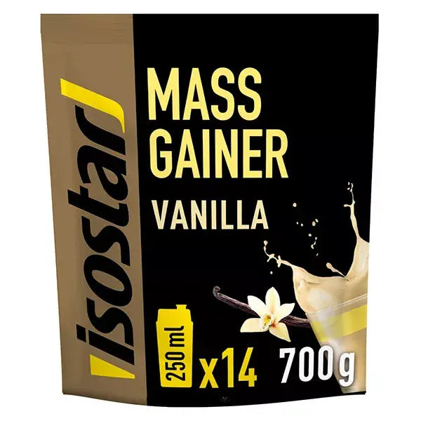 Mass Gainer Poudre Protéiné Vanille 700g - Isostar