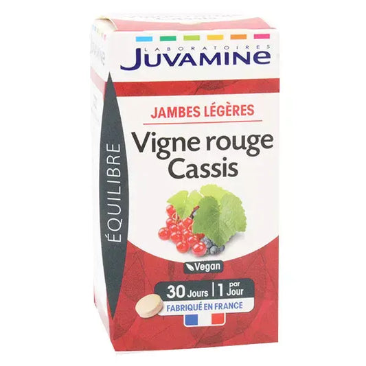 Jambes Légères Vigne Rouge Cassis - Juvamine