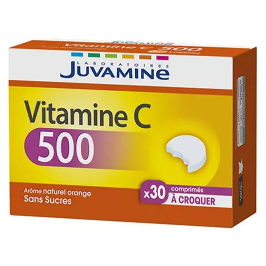 Vitamine C 500 à croquer - Juvamine