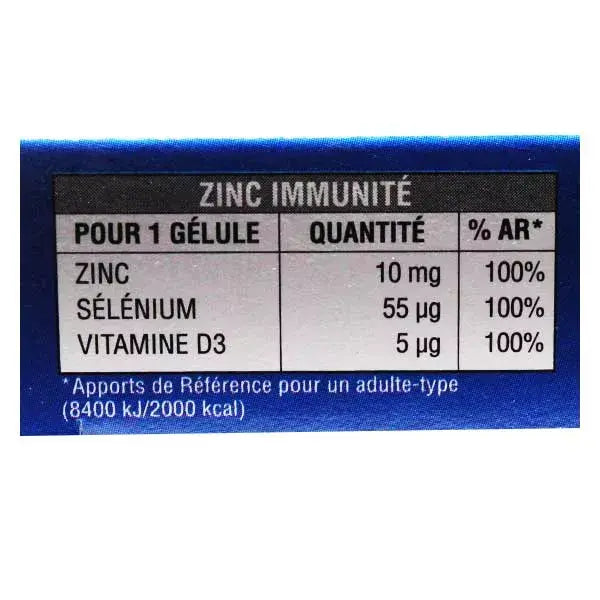 Zinc Immunité - Juvamine