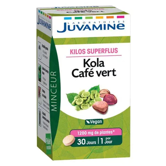 Kilos Superflus Kola Café Vert - Juvamine