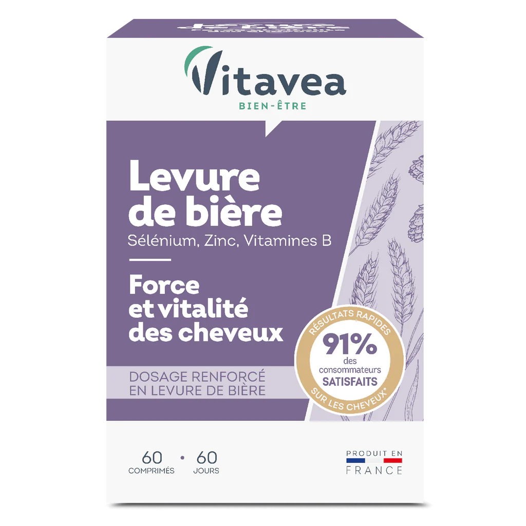 Force et Vitalité des cheveux Levure de Bière - Vitavea