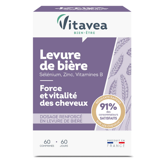 Force et Vitalité des cheveux Levure de Bière - Vitavea