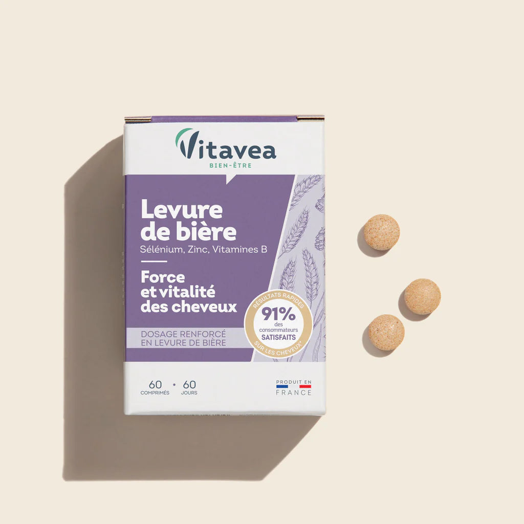 Force et Vitalité des cheveux Levure de Bière - Vitavea