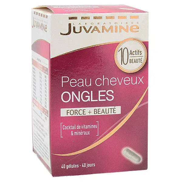 Peau Cheveux Ongles Force + Beauté - Juvamine