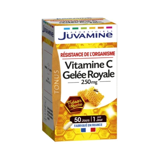 Résistance de l'Organisme Vitamine C Gelée Royale - Juvamine