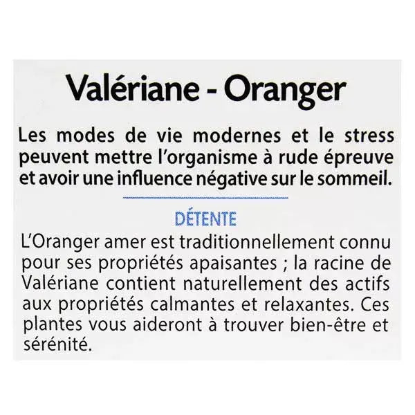 Sommeil Réparateur Valériane Oranger - Juvamine