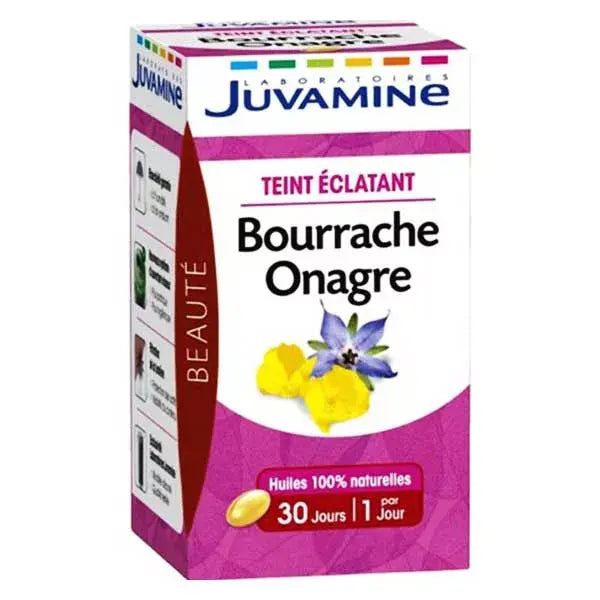 Teint Eclatant Bourrache Onagre - Juvamine