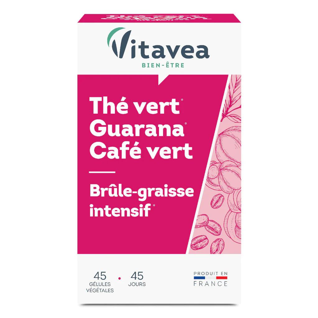 Brûle Graisse Intensif Thé Vert Guarana - Vitavea