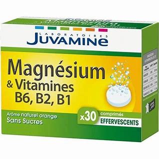 Magnésium & Vitamine B1, B2, B6 - Juvamine