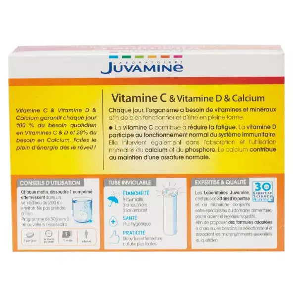 Vitamine C & D & Calcium - Juvamine